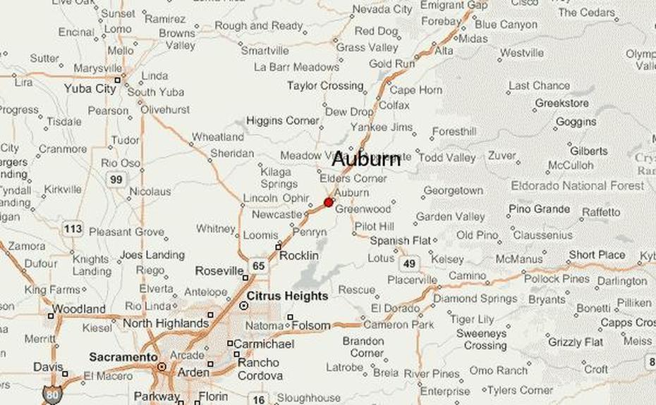 Guia Urbano De Auburn, California, Auburn, United States, Auburn, United States