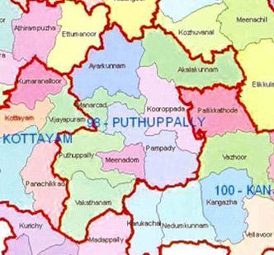 Kottayam  District, Satellite  Kerala, Profile, Puthupalli, India