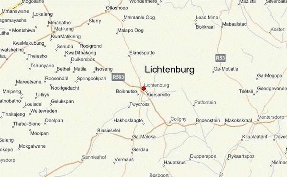 Lichtenburg North West, Lichtenburg, Location Guide, Lichtenburg, South Africa