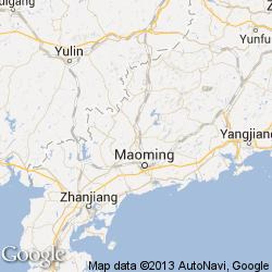 Map Of Gaozhou, Gaozhou, China, Zhenjiang, Beijing China