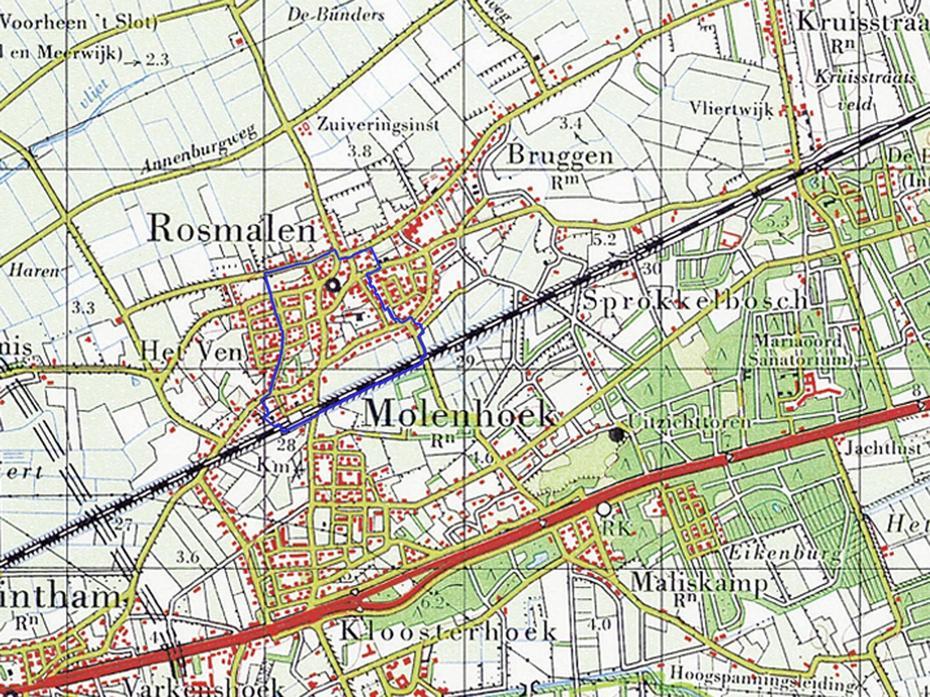 Rosmalen Kaart, Ojc Rosmalen, Rosmalen Centrum, Rosmalen, Netherlands