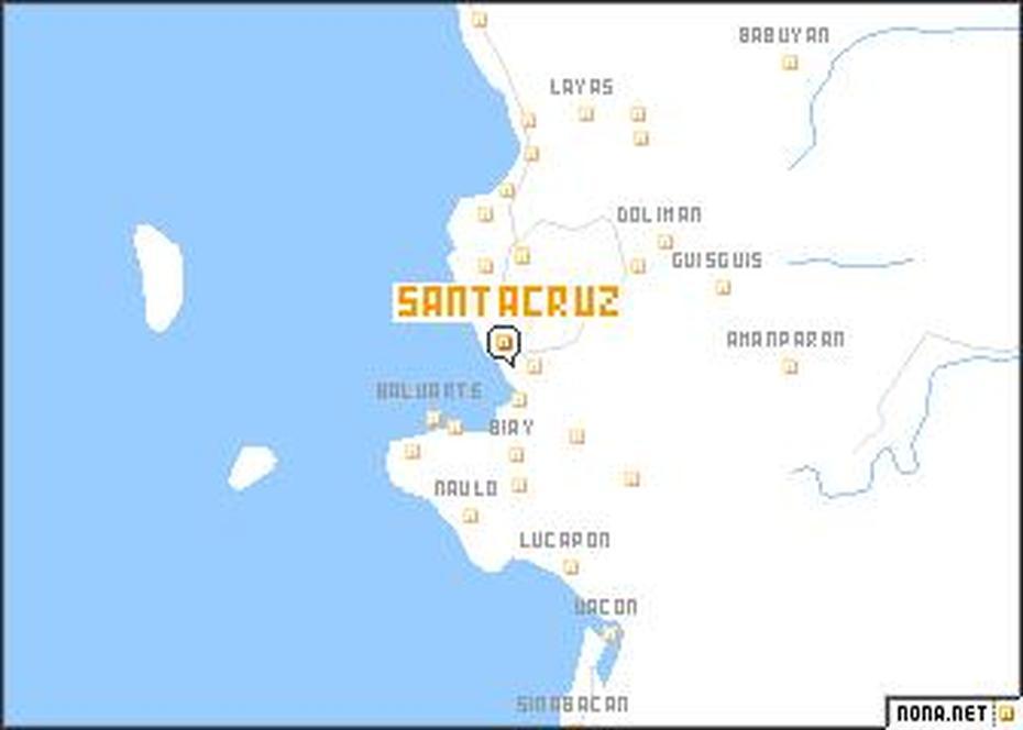 Santa Cruz (Philippines) Map – Nona, Santa Cruz, Philippines, Santa Cruz Laguna Philippines, San Juan Philippines