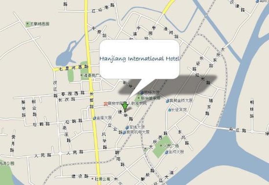Satellite  Of China, Guangxi Province China, Hubei, Xiangyang, China