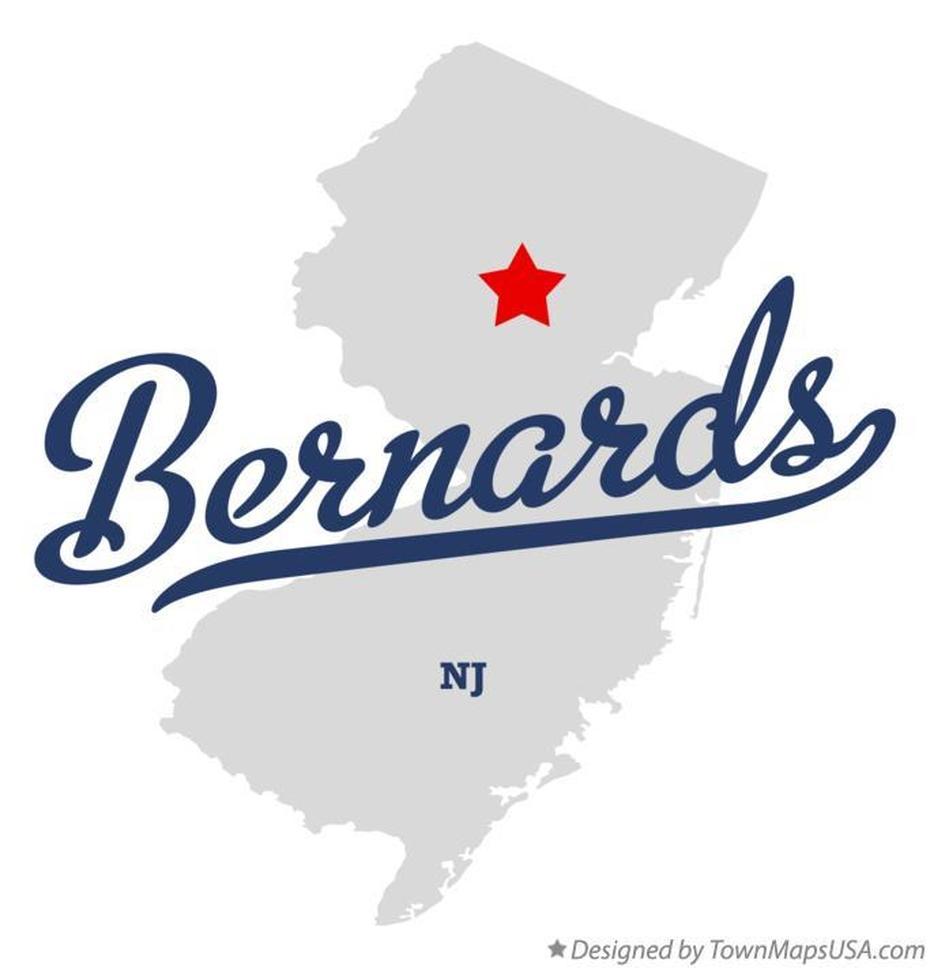 The Whole United States, Showing United States, Bernards, Bernards, United States