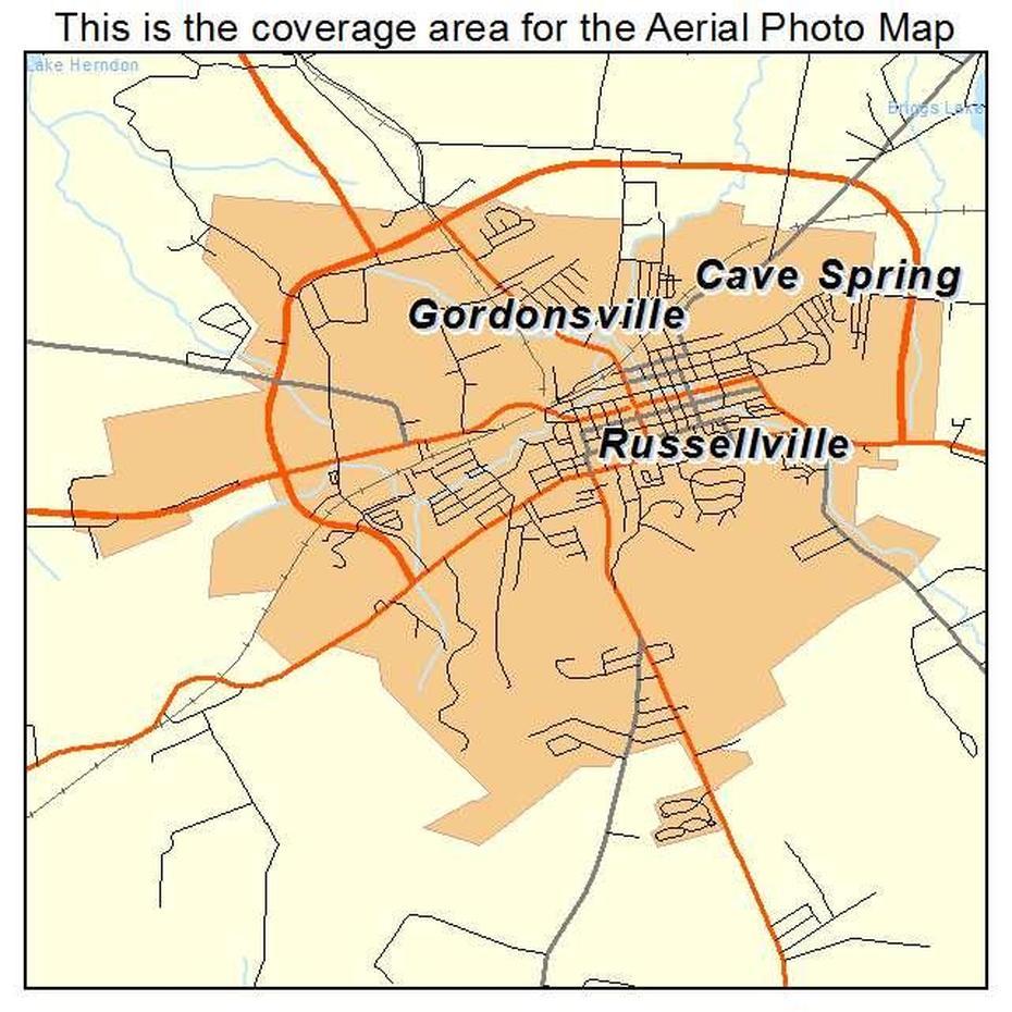 Aerial Photography Map Of Russellville, Ky Kentucky, Russellville, United States, Russellville Alabama, Russellville Ar