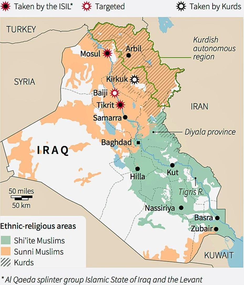 B”Heres The New Kurdish Country That Could Emerge Out Of The Iraq Crisis …”, Qalādizay, Iraq, Ramadi Iraq, Basra