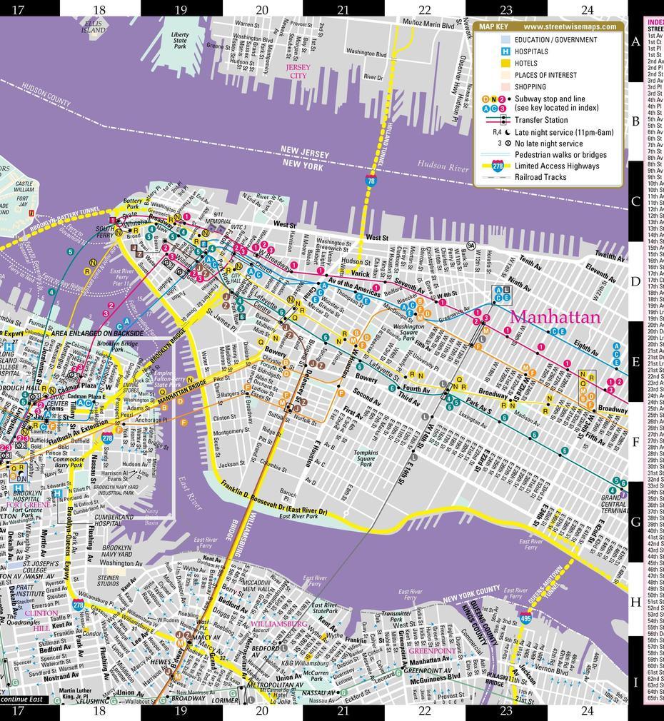 Detailed Map Of Brooklyn New York, Brooklyn, United States, Brooklyn Bridge Ny, Brooklyn Bridge At Sunset