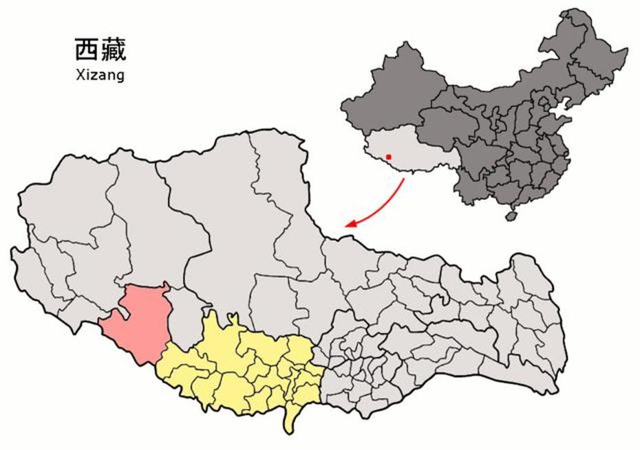 File:Location Of Zhongba Within Xizang (China).Png – Wikimedia Commons, Zhongba, China, China  Black, China  Transparent