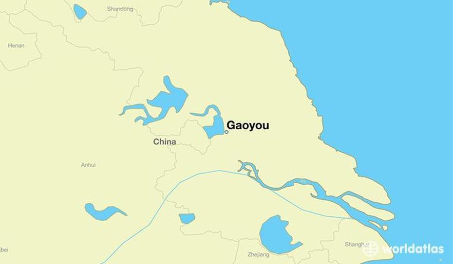 Where Is Gaoyou, China? / Gaoyou, Jiangsu Map – Worldatlas, Gaoyou, China, Yangzhou China, Jiangsu Province China