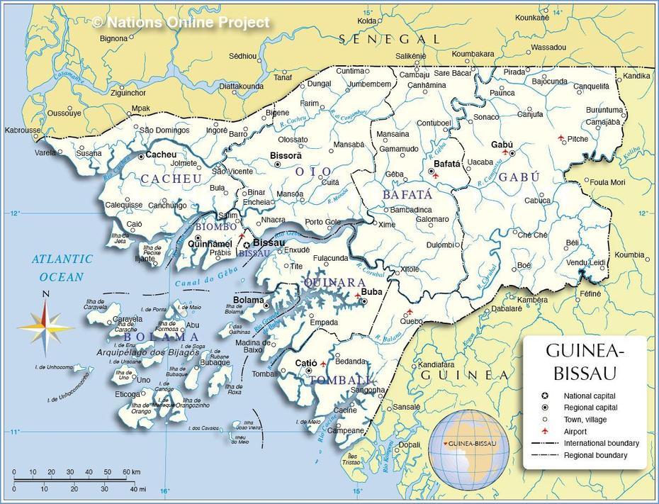 Guinea Africa, Guinea-Bissau Capital City, Nations Online, Bissau, Guinea-Bissau