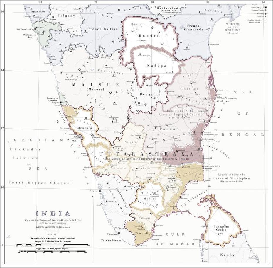 Map Thread Xiv | Page 59 | Alternatehistory, Trichinopoly, India, Trichy City, Tiruchirapalli