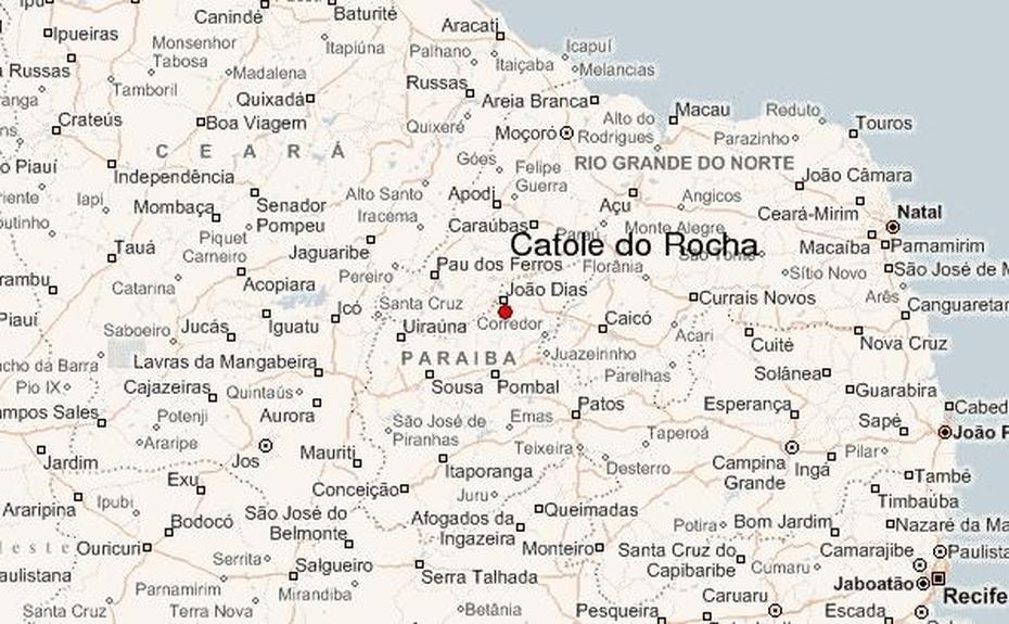 Mendes Da Rocha, Rocha Uruguay, Location Guide, Catolé Do Rocha, Brazil