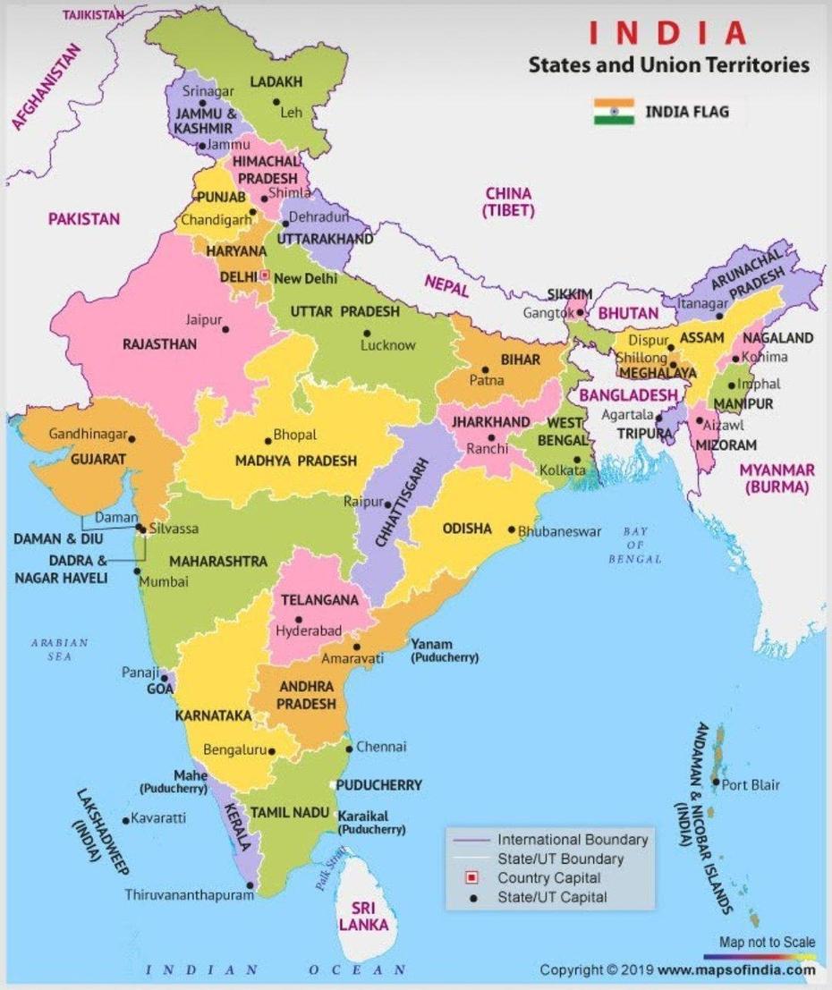 New Map Of India 2019 Today – Ayupp Fact Check, Vadigenhalli, India, Creative India, India  Design