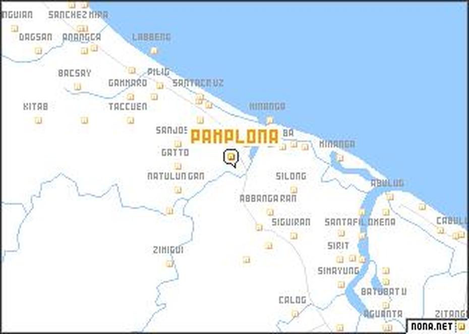 Pamplona (Philippines) Map – Nona, Pamplona, Philippines, Pamplona City, San Fermin Pamplona