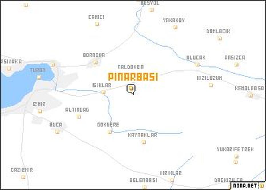 Pnarbas (Turkey) Map – Nona, Pınarbaşı, Turkey, Tourist  Of Turkey, Turkey On World