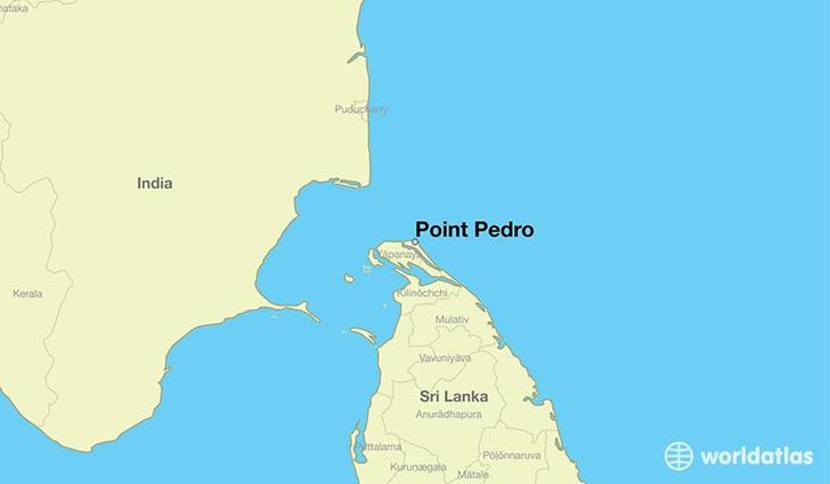 Where Is Point Pedro, Sri Lanka? / Point Pedro, Northern Province Map …, Point Pedro, Sri Lanka, Jaffna  Peninsula, Location Of Sri Lanka