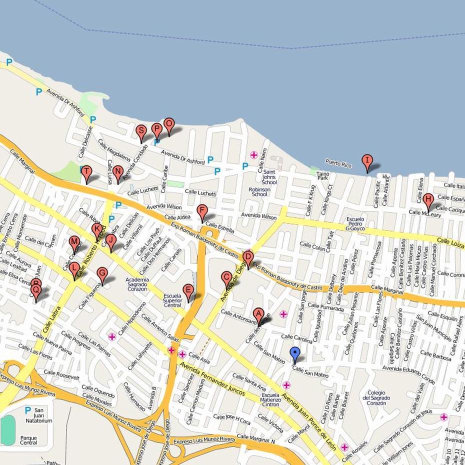 San Juan Map Tourist Attractions – Toursmaps, San Juan, Philippines, Greenhills San Juan, San Juan Airport