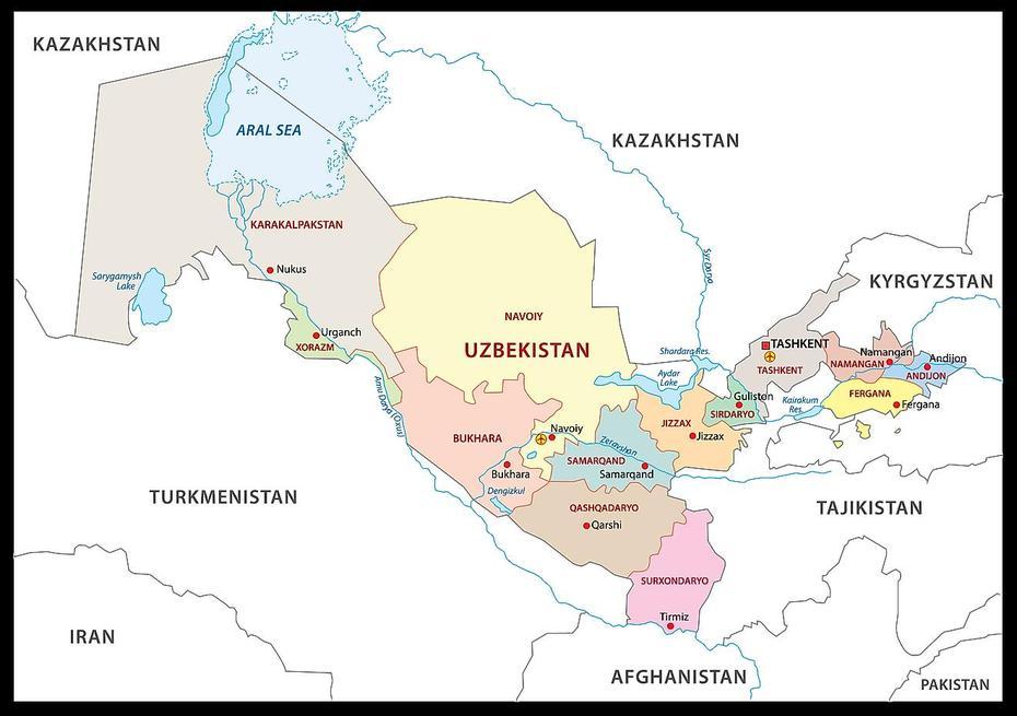 Uzbekistan Maps & Facts – World Atlas, Uychi, Uzbekistan, Tashkent, Uzbekistan Tashkent City