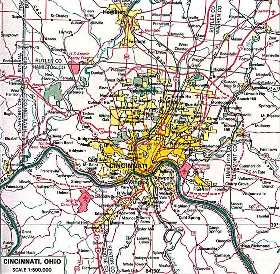 Cincinnati On, Cincinnati Area, Neighborhoods, Cincinnati, United States