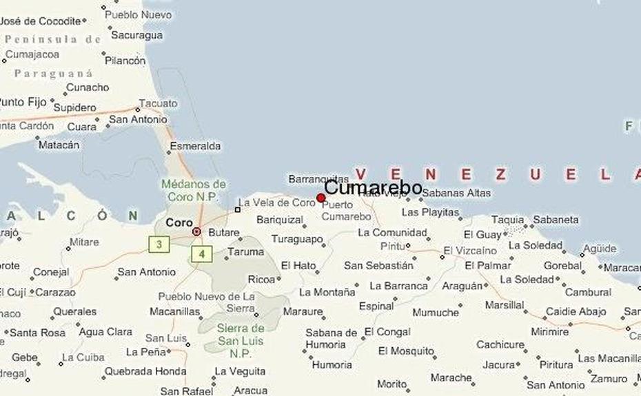 Cumarebo: Historia, Puerto Cumarebo, Venezuela, Puerto La Cruz, La Guaira Venezuela