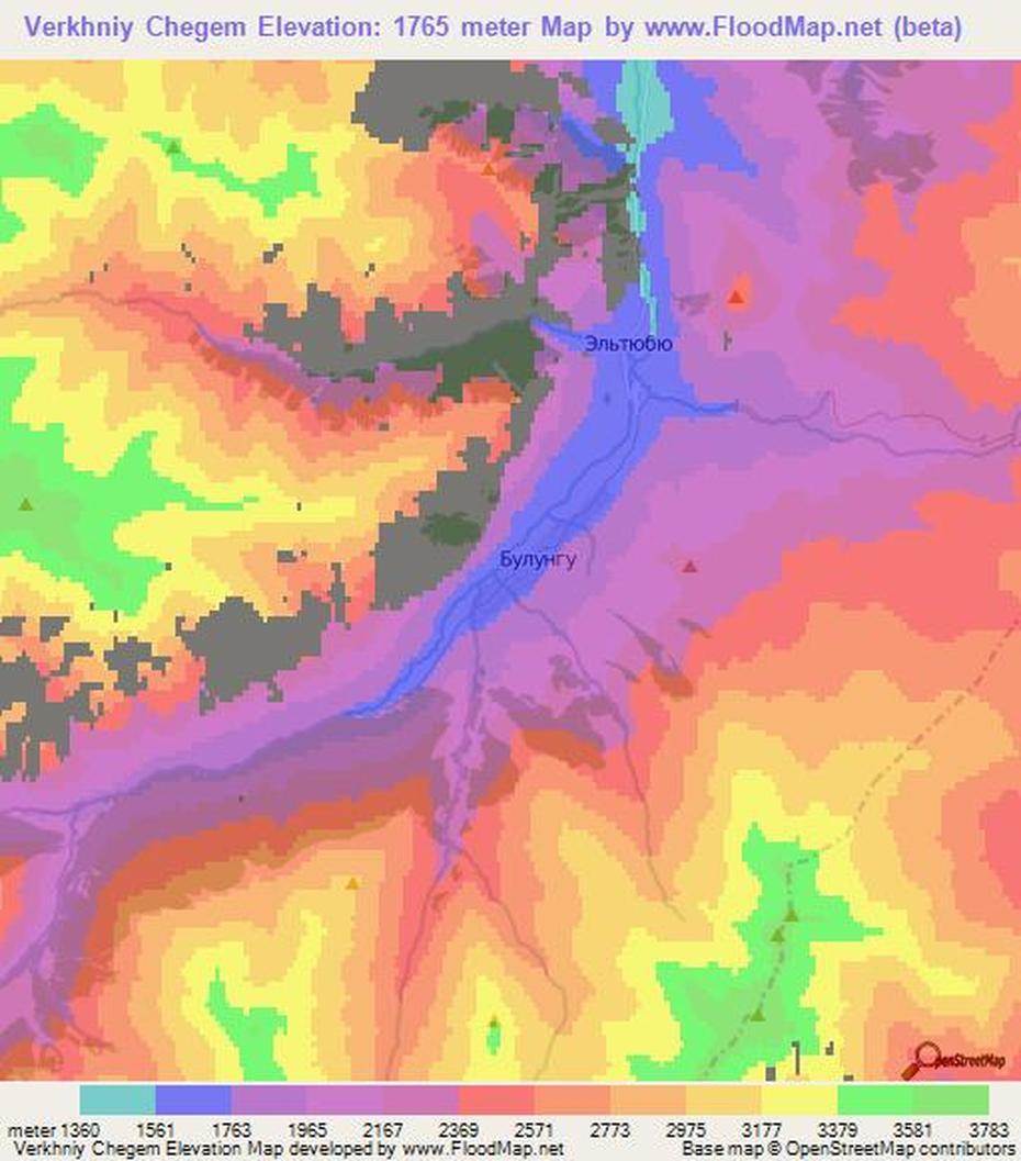 Elevation Of Verkhniy Chegem,Russia Elevation Map, Topography, Contour, Verkhniy Ufaley, Russia, Omsk Russia, South Russia