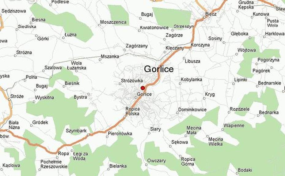 Gorlice Tarnow Offensive, Tarnow Poland, Location Guide, Gorlice, Poland