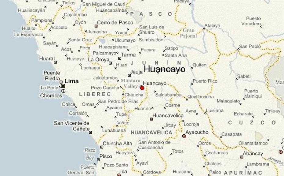 Huancayo Location Guide, Huancayo, Peru, Arequipa, Huacachina Peru