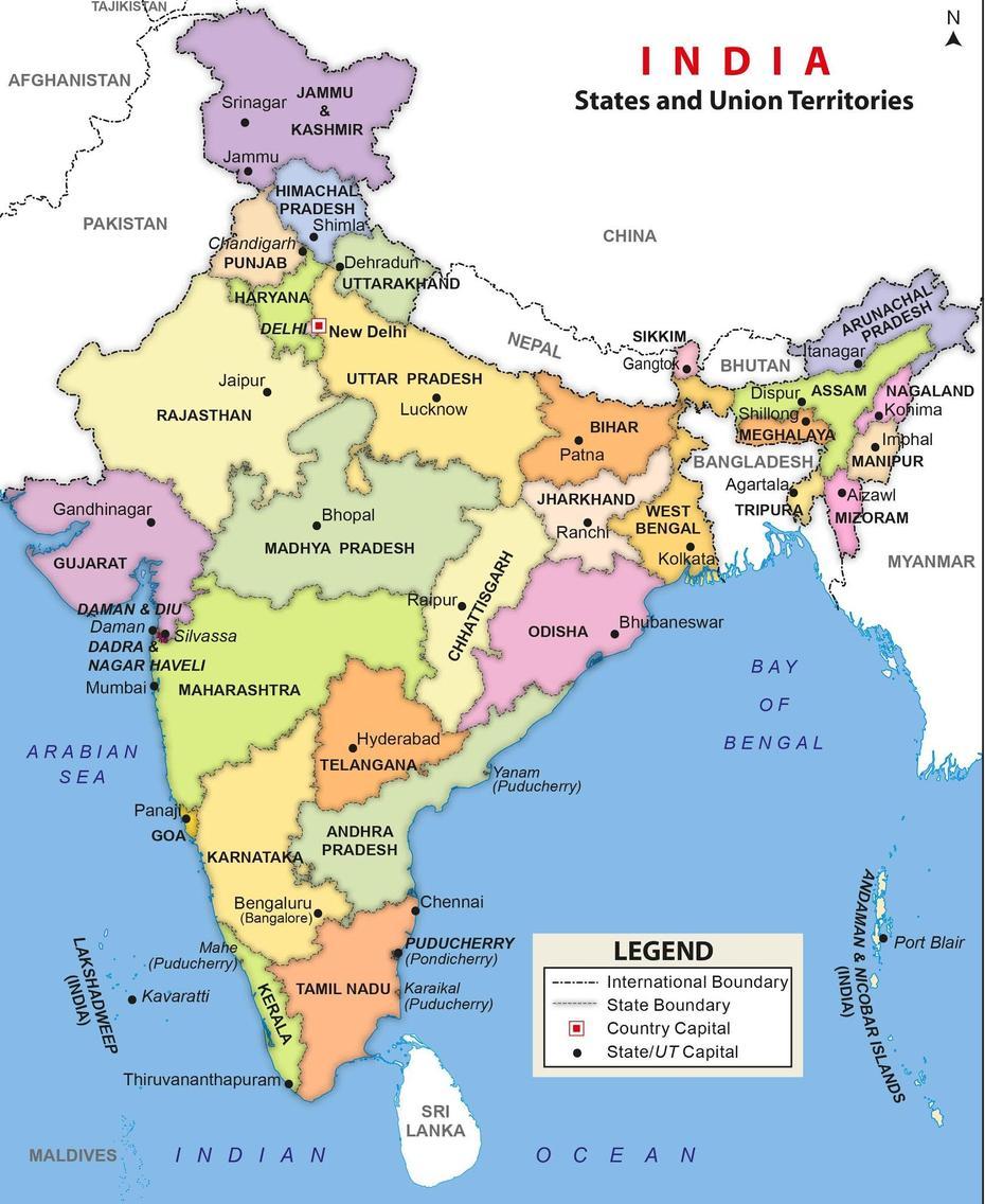 India Political Map | Free Download India Political Map, Indi, India, Incredible India, India  Aesthetic