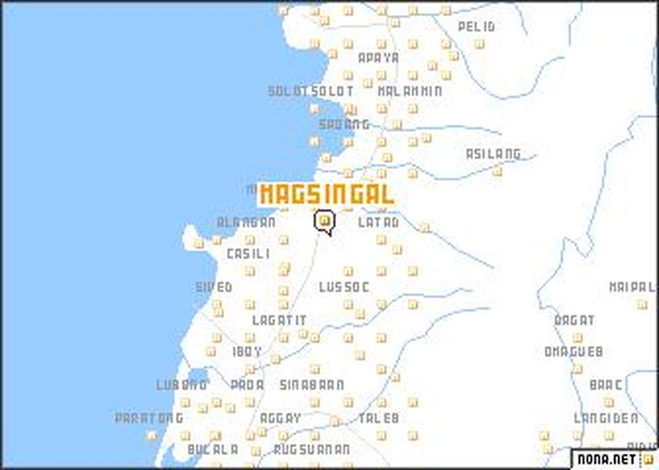 Magsingal (Philippines) Map – Nona, Magsingal, Philippines, Philippines City, Philippines  Cities