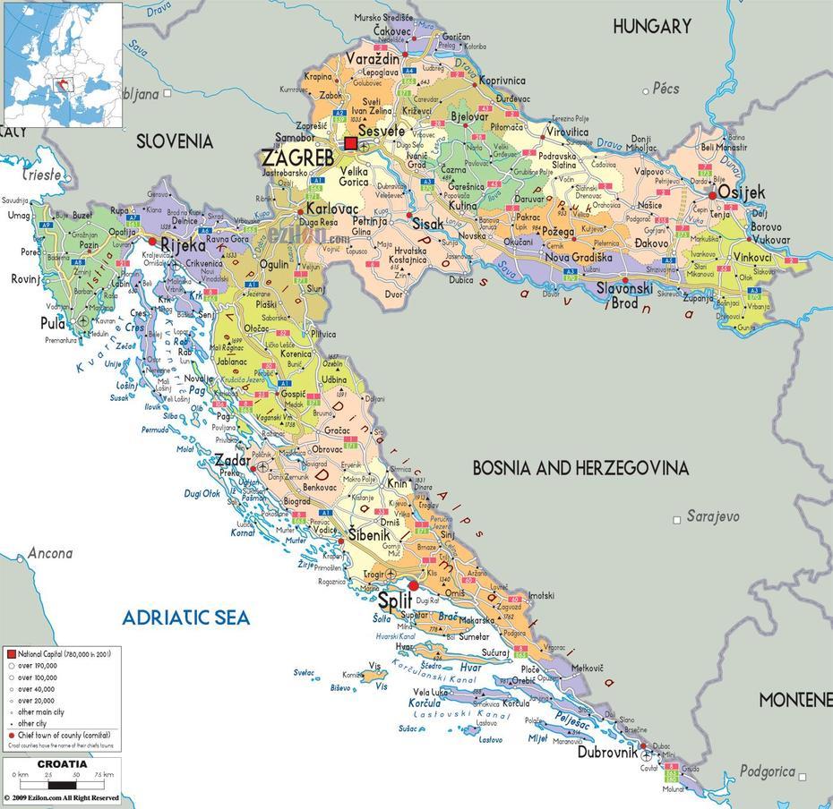 Mapas De Korcula – Croacia | Mapasblog, Ðakovo, Croatia, Croatia  Cities, Slovenia Croatia
