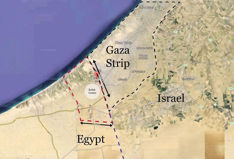 Rafah Evacuation Continues, Amid Efforts To Destroy All Gaza Tunnels …, Rafaḩ, Egypt, Rafah  Crossing, Rafah  Gaza