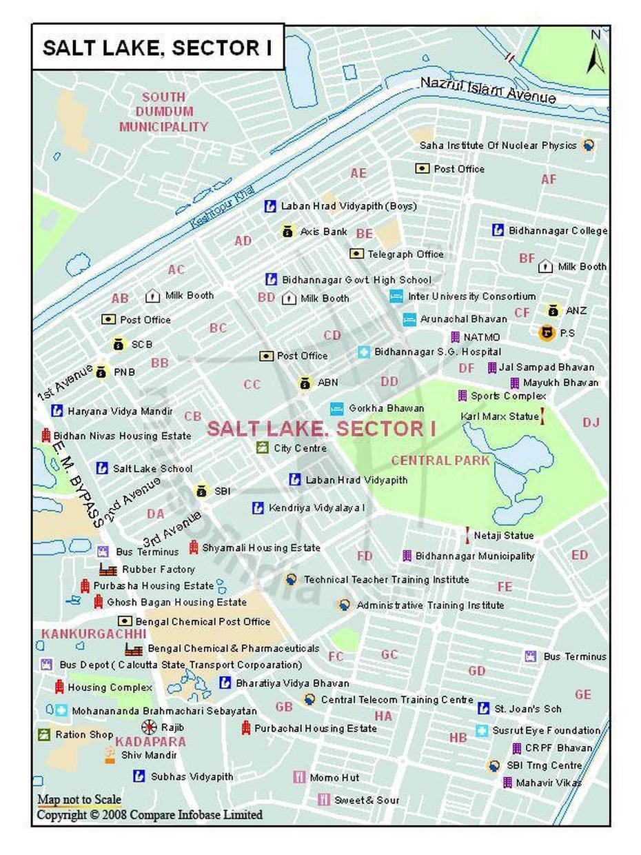 Salt Lake City Neighborhood, Salt Lake City Area, Kolkata, Salt Lake City, India