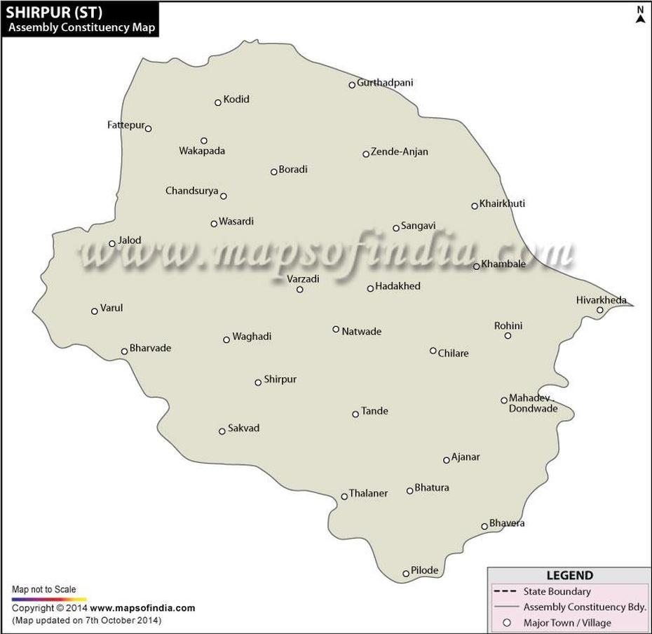 Shirpur Assembly (Vidhan Sabha) Constituency Map And Election Results, Shorāpur, India, Bogra  Bangladesh, Jamalpur