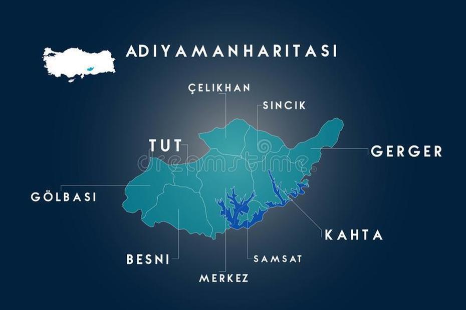 Adiyaman Districts Besni Celikhan Gerger Golbasi Kahta Samsat Sincik …, Besni, Turkey, Besni, Turkey