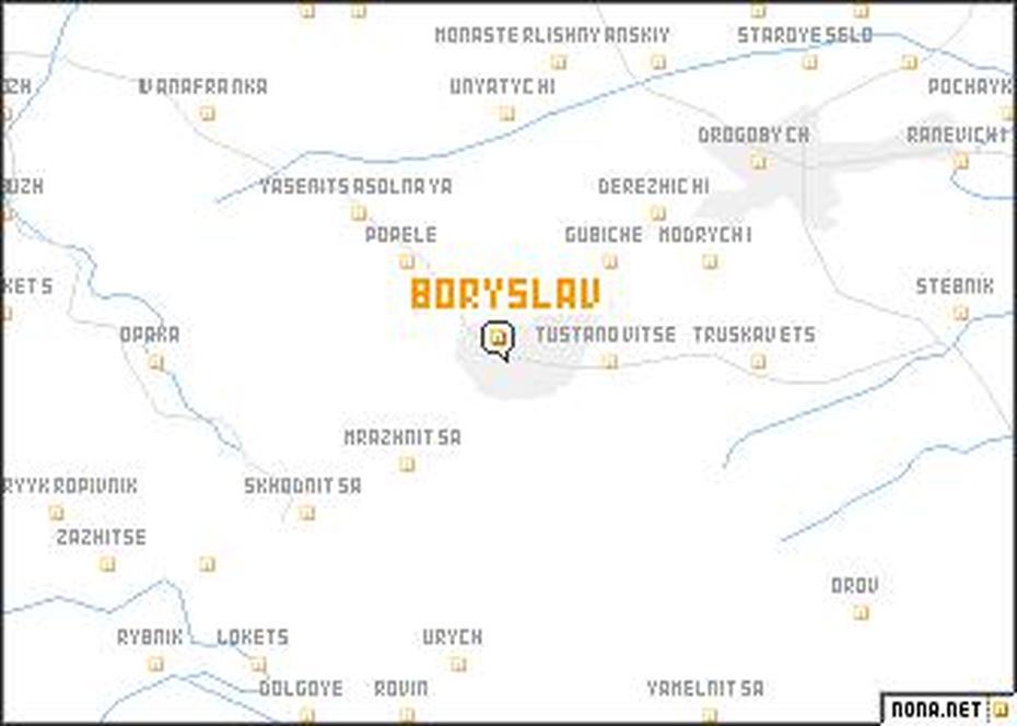 Boryslav (Ukraine) Map – Nona, Boryslav, Ukraine, Old  Of Ukraine, Of Ukraine And Cities