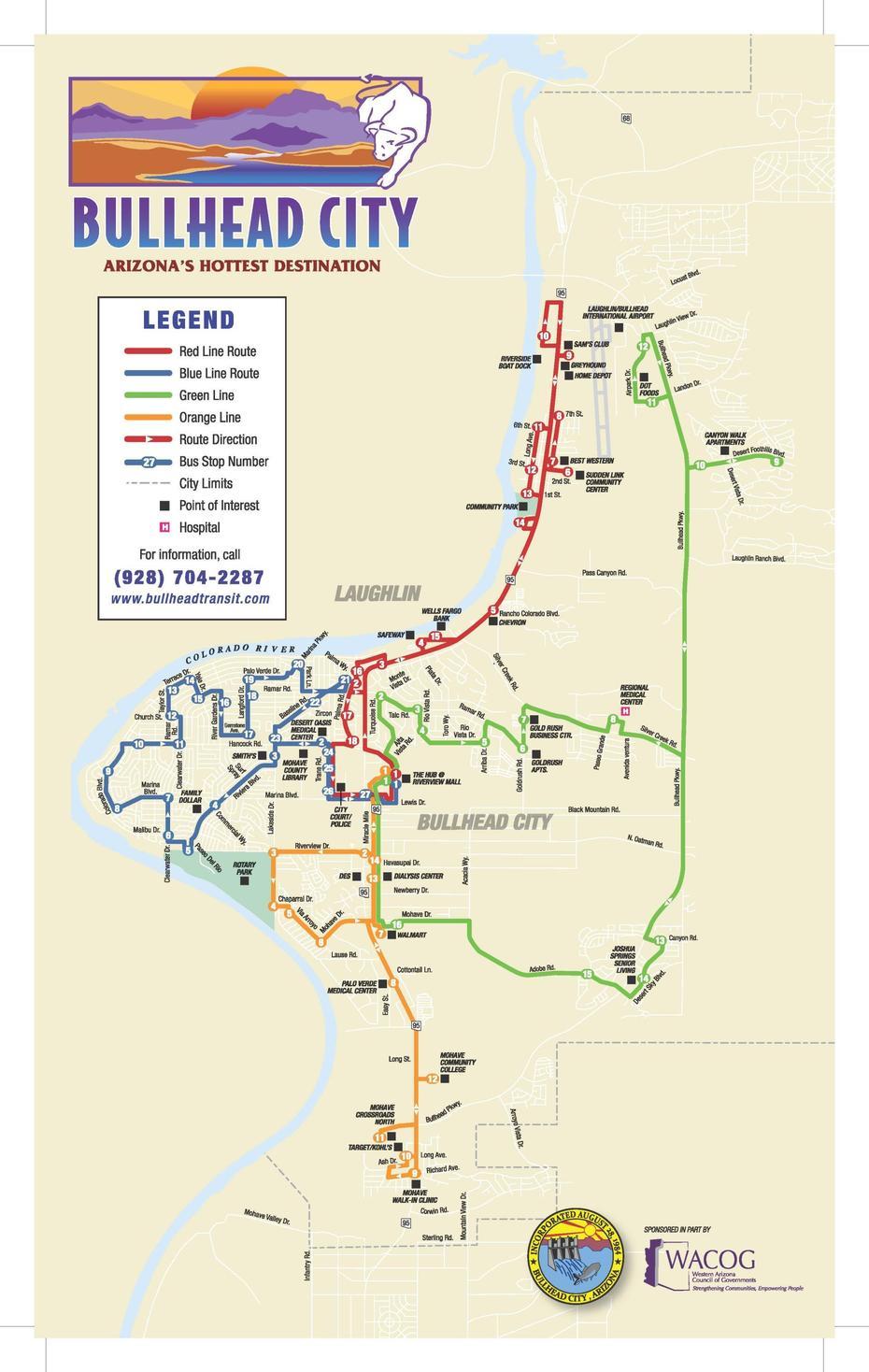 Bullhead Area Transit System | Bullhead City, Az, Bullhead City, United States, Bullhead City Arizona, Bullhead City Street