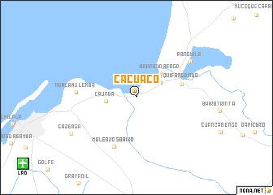 Cacuaco (Angola) Map – Nona, Cacuaco, Angola, Luanda Angola Beach, Mufete Angola