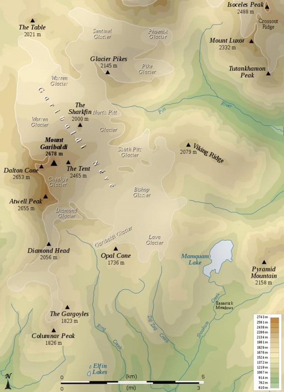 Carte: Semhur; Source: Wikimedia Commons (Commons.Wikimedia …, Garibaldi, Brazil, Garibaldi Lake Trail, Garibaldi Oregon