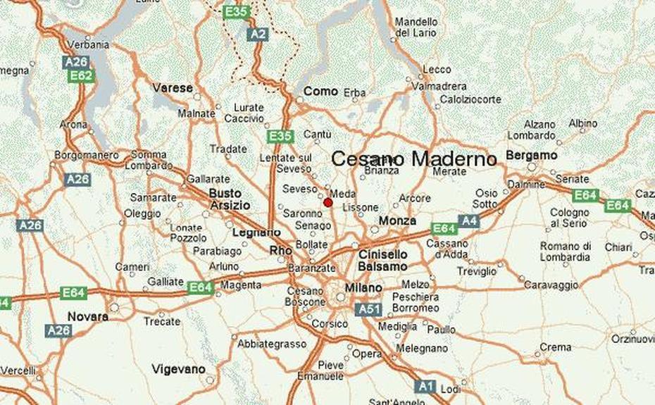 Cesano Maderno Provincia, Cap Cesano Maderno, Location Guide, Cesano Maderno, Italy