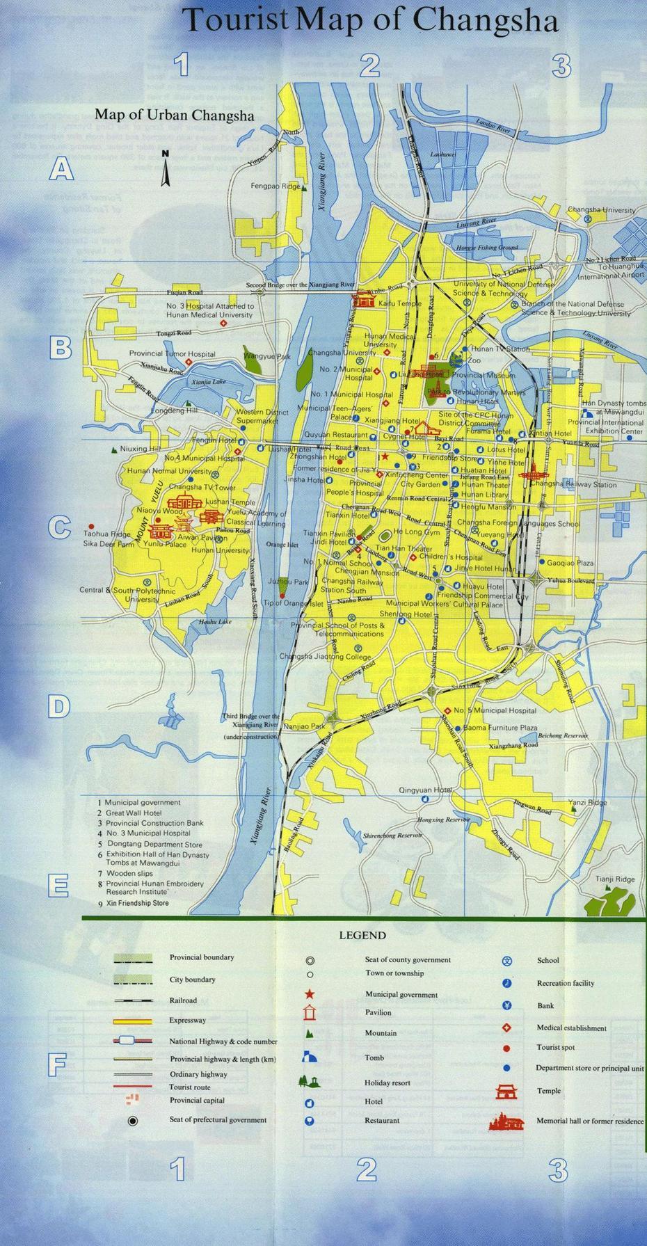 Changsha Map – Travelsfinders, Changsha, China, Changsha Tourism, Changsha Skyline