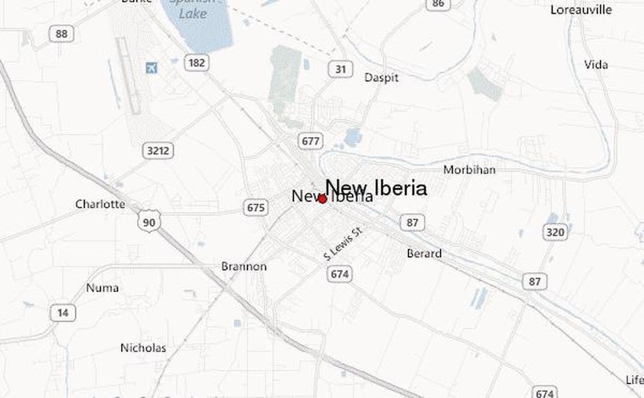 Iberia Route, City Of New Iberia, Guide, New Iberia, United States