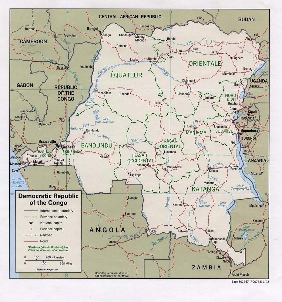 Kinshasa Map : Democratic Republic Of The Congo Kinshasa Base Map …, Aru, Congo (Kinshasa), Rd Congo, Kinshasa Plan