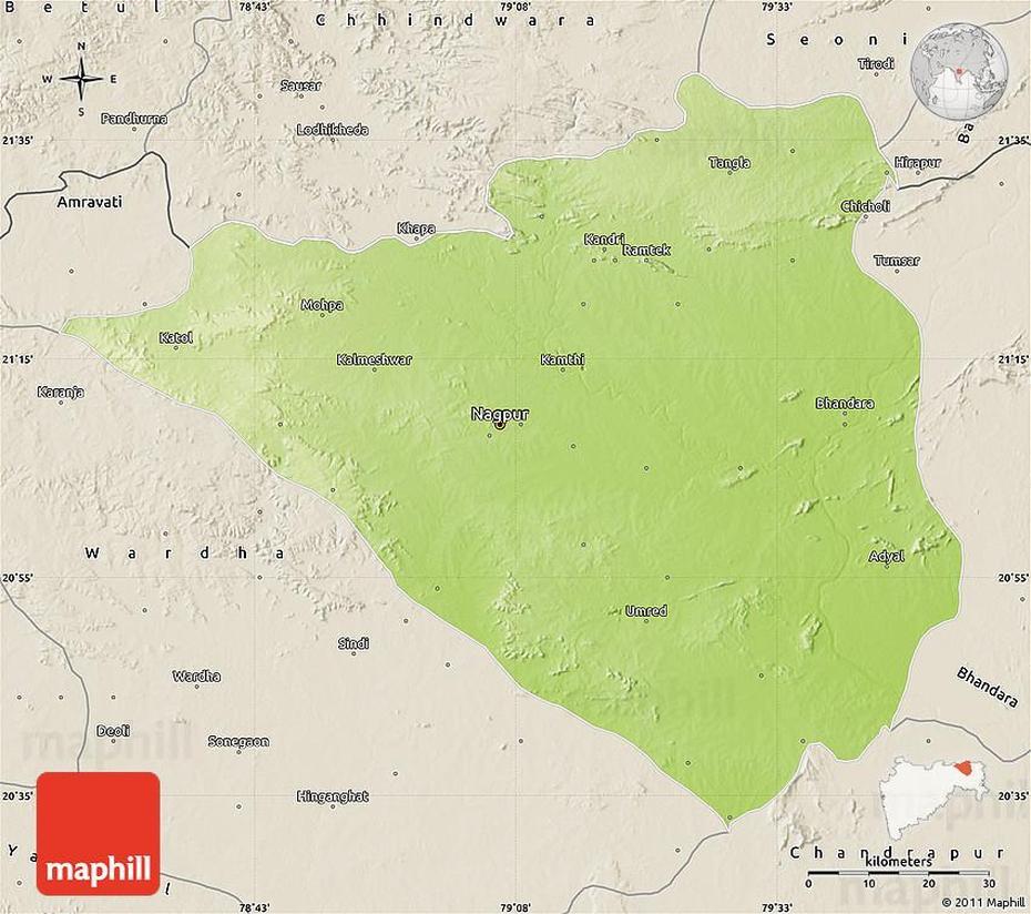 Maharashtra India, India  With Pune, , Nāgpur, India