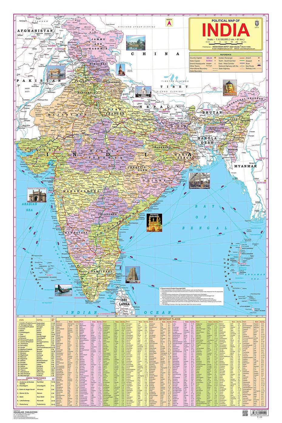 Map Of India District Wise – Maps Of The World, Kita Chauhāttar, India, India  World, India  Kids