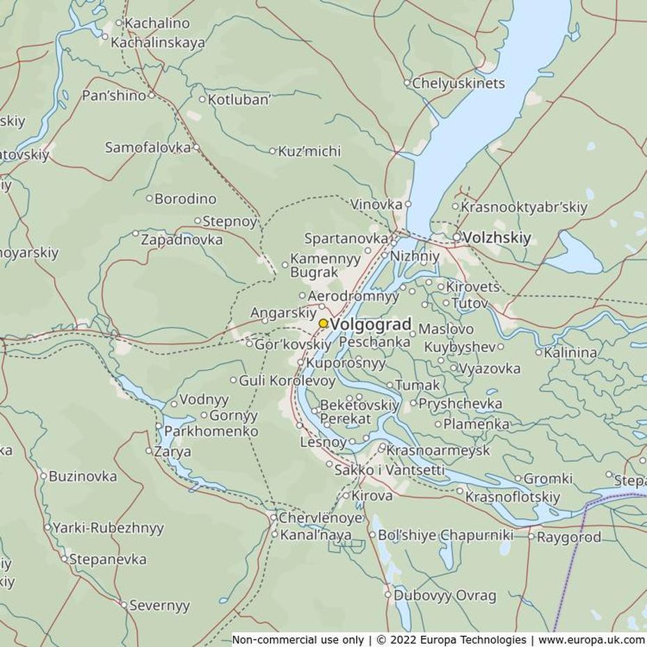 Map Of Volgograd, Russia | Global 1000 Atlas, Volgograd, Russia, Moscow Russia On, Star City Russia