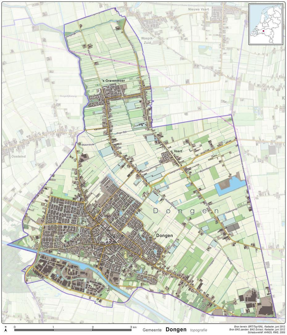 Netherlands  Europe, Netherlands Blank, Postcode Dongen, Dongen, Netherlands