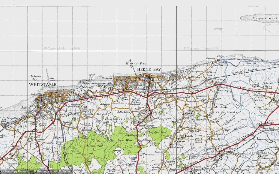 Old Maps Of Herne Bay, Kent – Francis Frith, Herne Bay, United Kingdom, Road  Of Herne Bay, Herne Bay Nz