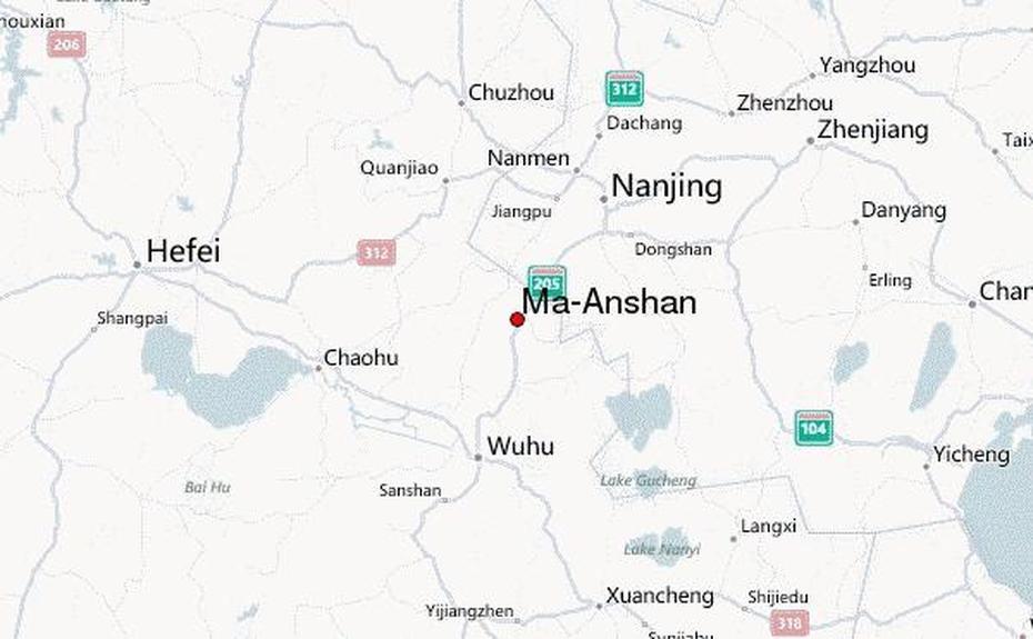 B”Maanshan Location Guide”, Ma’Anshan, China, Anshan Liaoning, Liaoning China