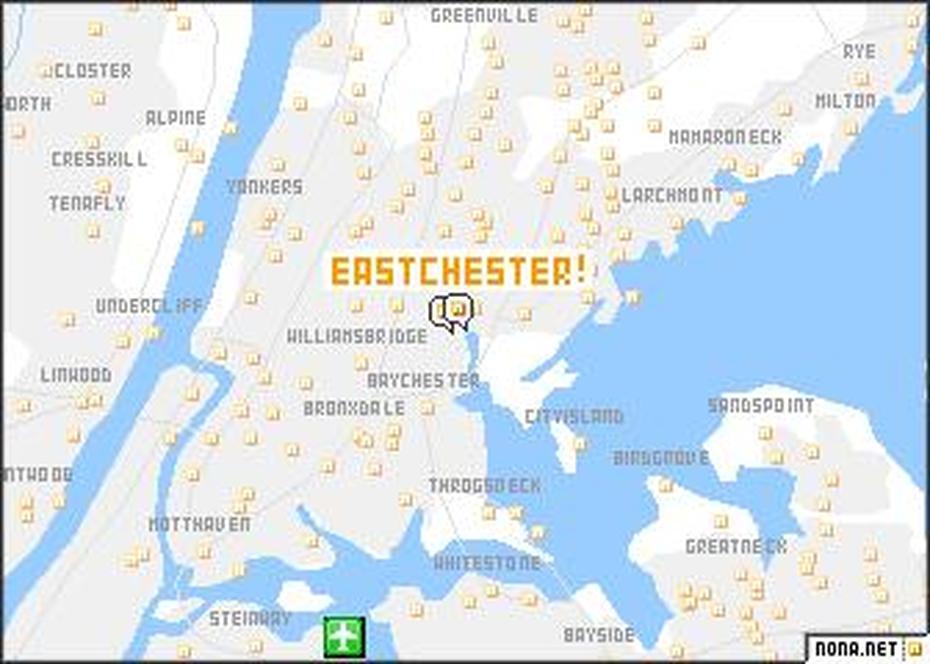 Eastchester (United States – Usa) Map – Nona, Eastchester, United States, Eastchester Town New York, Nyack New York