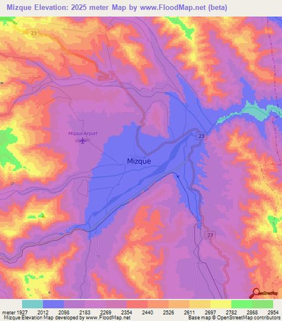 Elevation Of Mizque,Bolivia Elevation Map, Topography, Contour, Mizque, Bolivia, Bolivia Flag, Bolivia Road